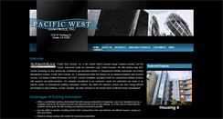 Desktop Screenshot of pacificwestcontrols.com